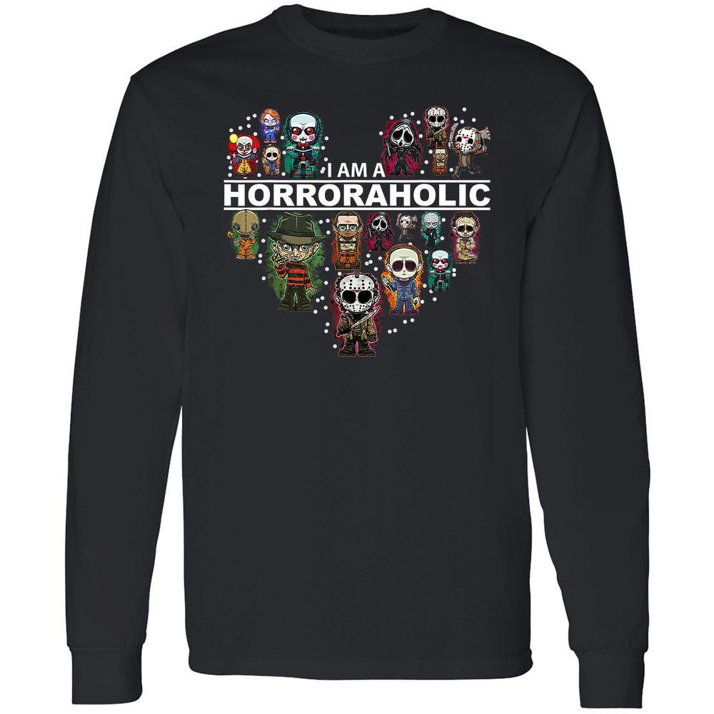 Long Sleeve T-Shirt - QGLPTHFT - Black - 1