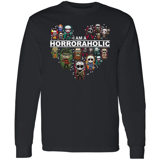 Long Sleeve T-Shirt - QGLPTHFT - Black - 1