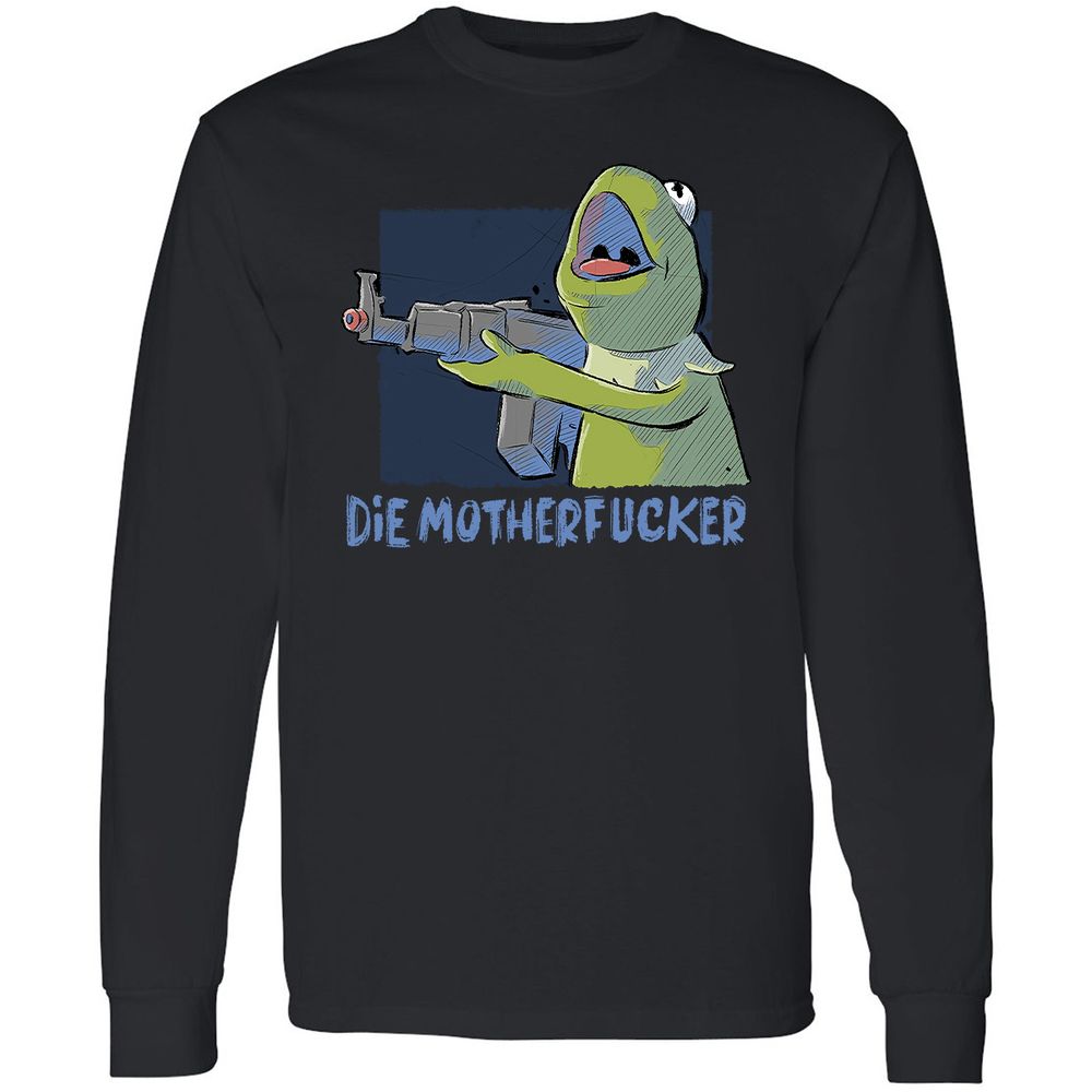 Long Sleeve T-Shirt - VL52X2L3 - Black - 1