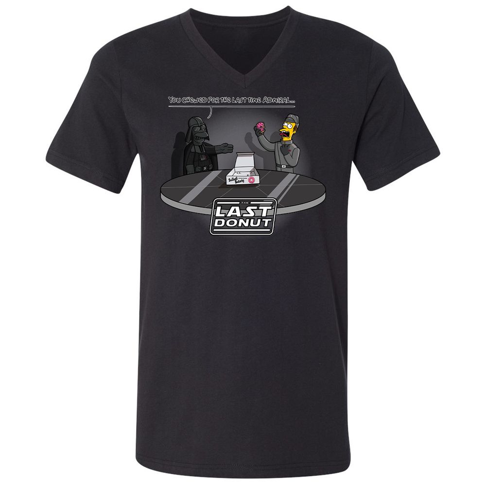 Unisex V-Neck T-Shirt - G281E1NA - Black - 1