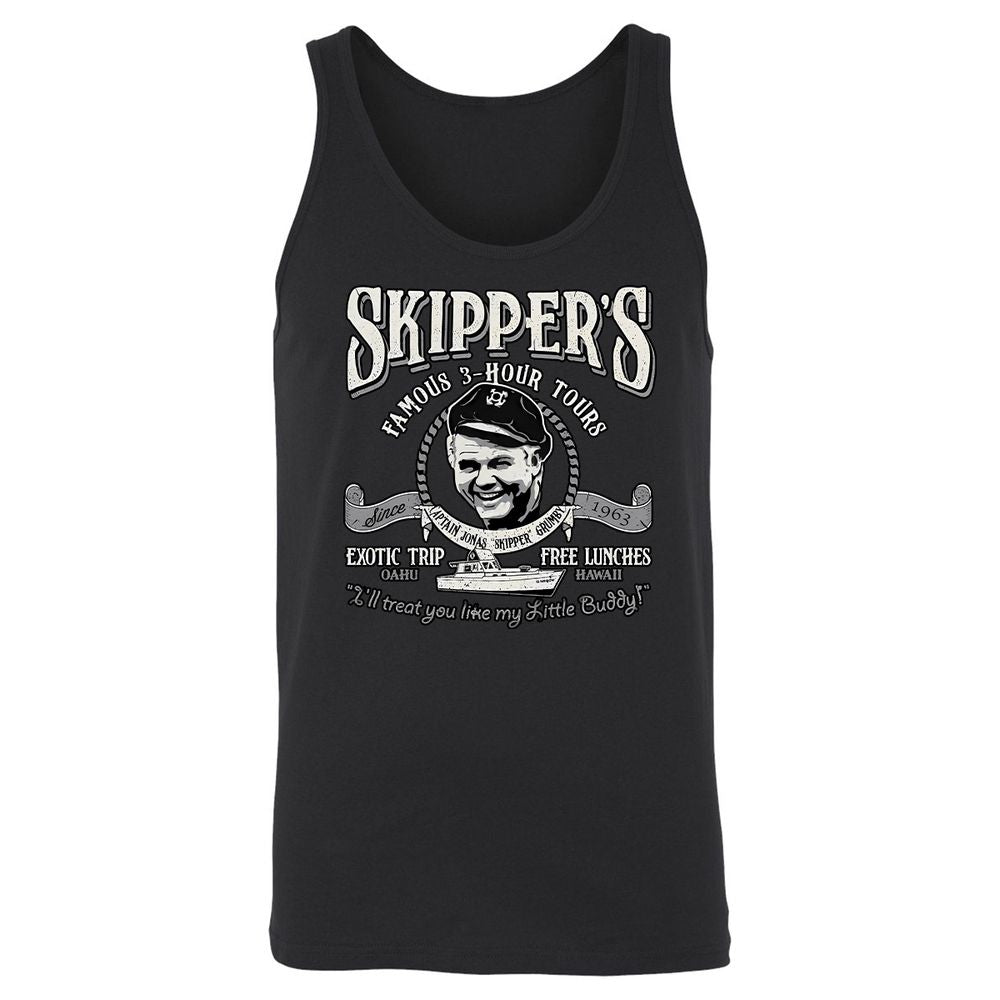Unisex Jersey Tank - 7GCR97AG - Black - 1