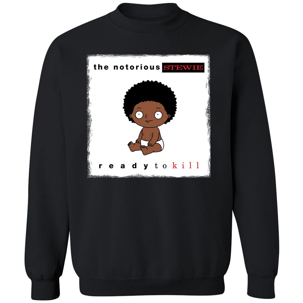 Classic Unisex Sweatshirt - QB8Q5RL3 - Black - 1