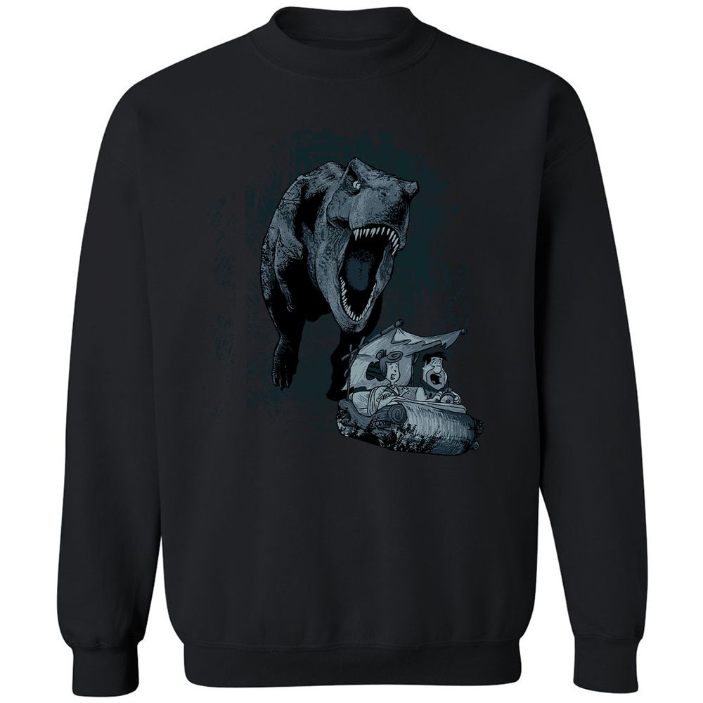 Classic Unisex Sweatshirt - H79FNU7Q - Black - 1