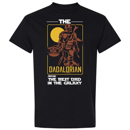 The Dadalorian The Best Dad In The Galaxy - Black - 1