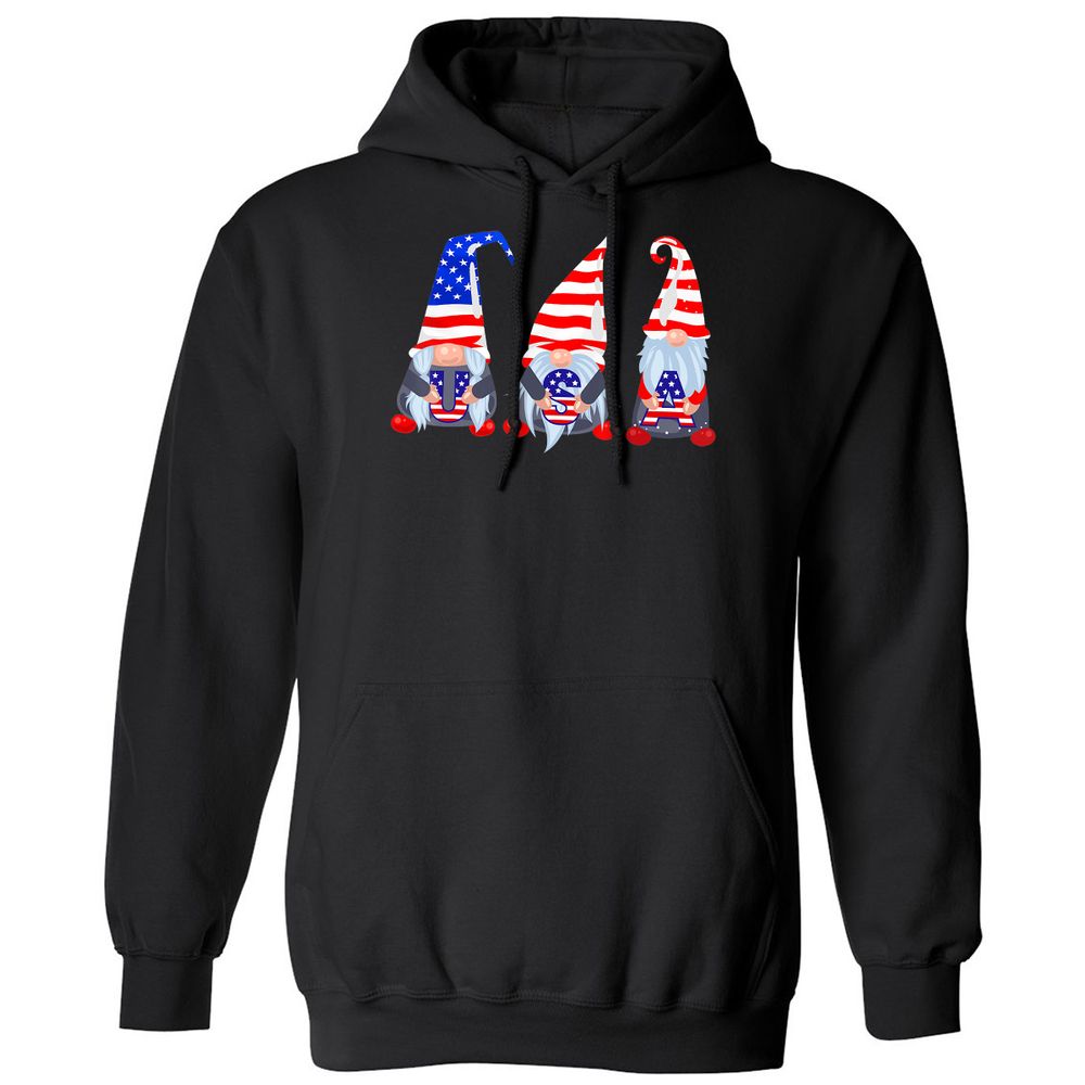 Classic Unisex Hoodie - EH8VBKMG - Black - 1