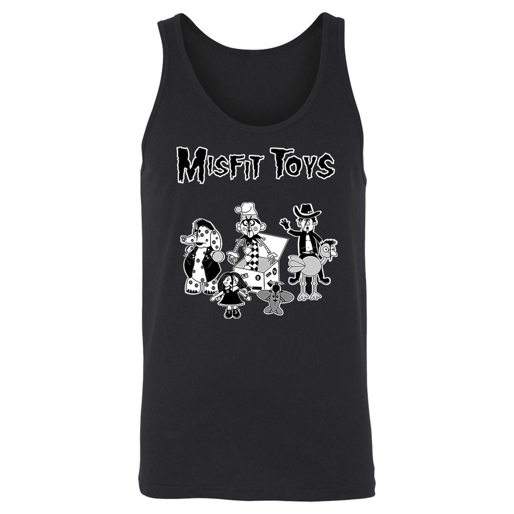 Unisex Jersey Tank - BX7Q4YQA - Black - 1