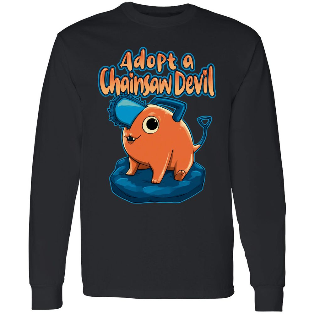 Long Sleeve T-Shirt - EW5YDDML - Black - 1