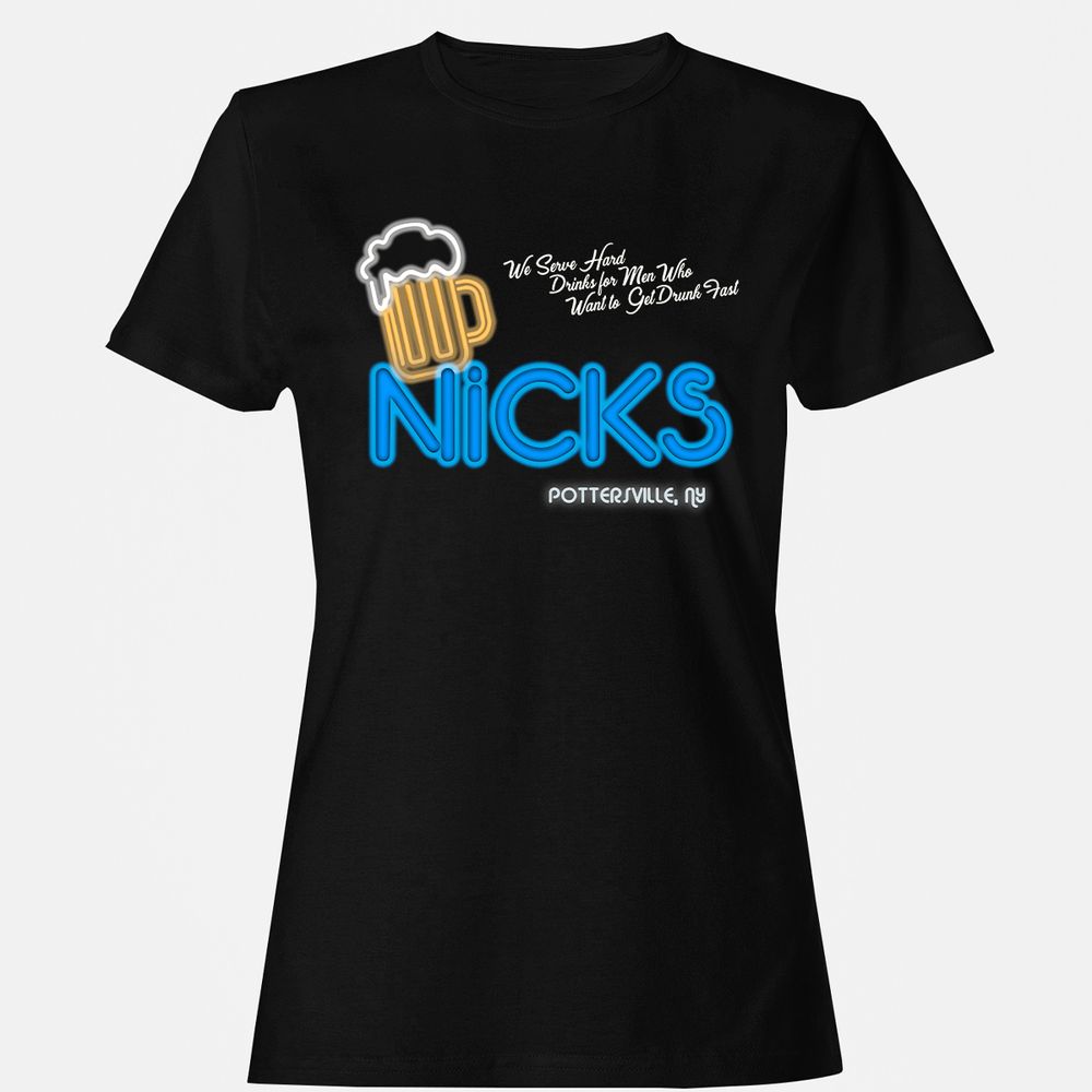 Women's T-Shirt - 4CNT8KFC - Black - 1
