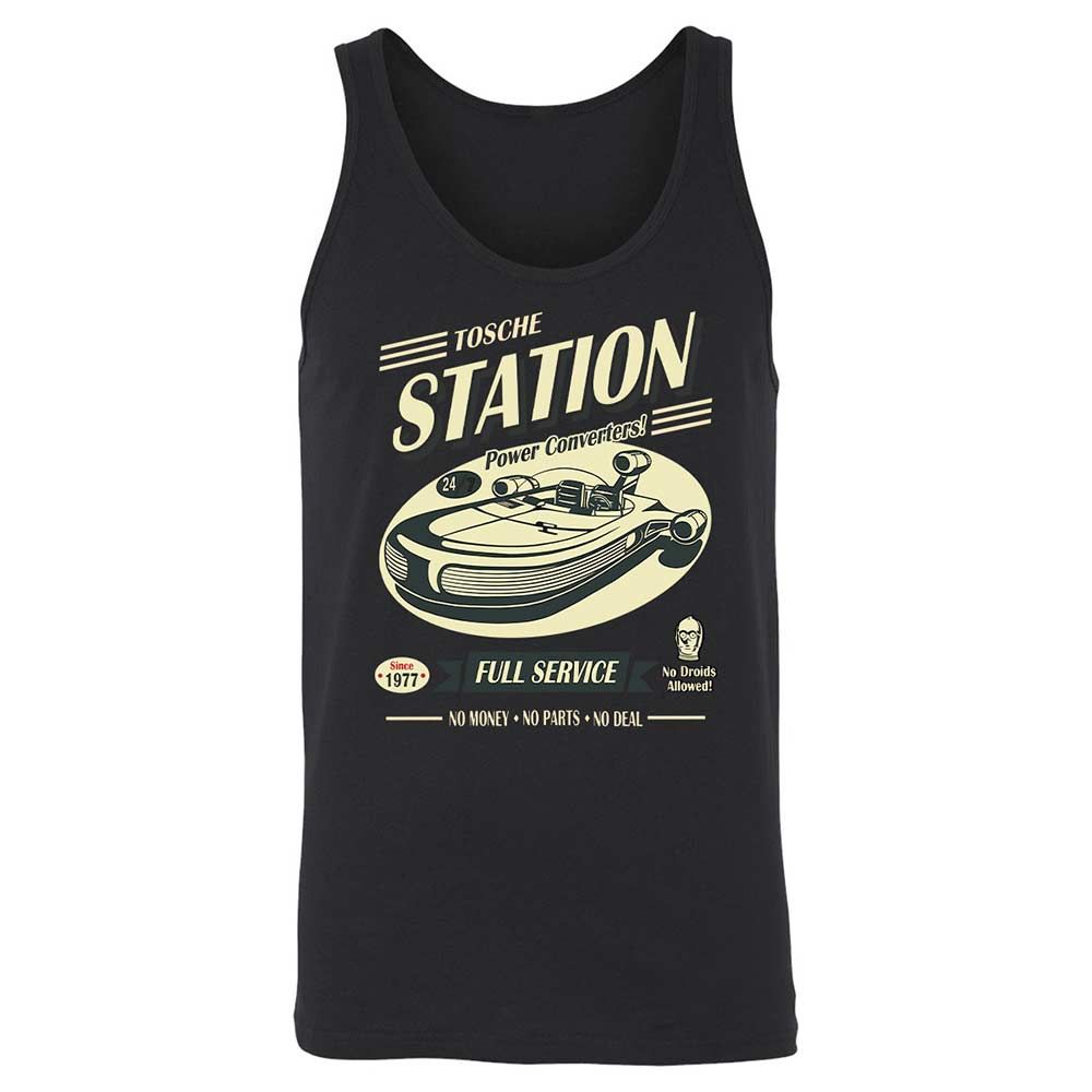 Unisex Jersey Tank - C5BRGC9D - Black - 1