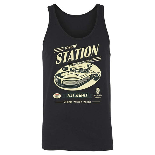 Unisex Jersey Tank - C5BRGC9D - Black - 1