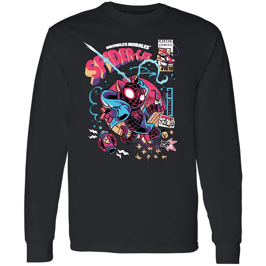 Long Sleeve T-Shirt - MVNJP713 - Black - 1