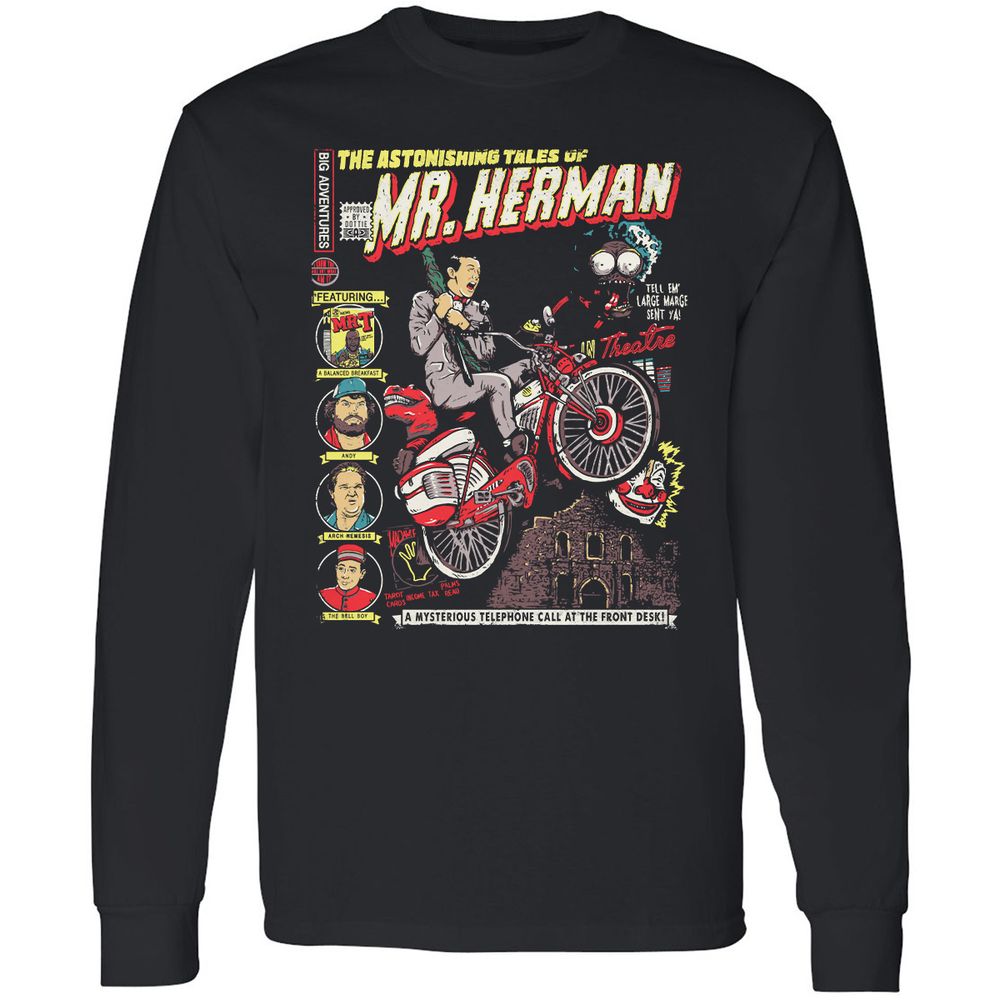 Long Sleeve T-Shirt - C2H5Q1TV - Black - 1