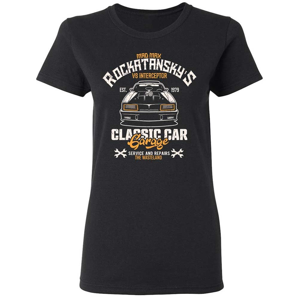 Women's T-Shirt - Q2YA5U87 - Black - 1