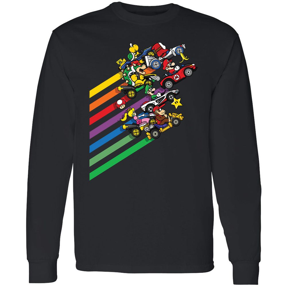 Long Sleeve T-Shirt - TZTUF855 - Black - 1