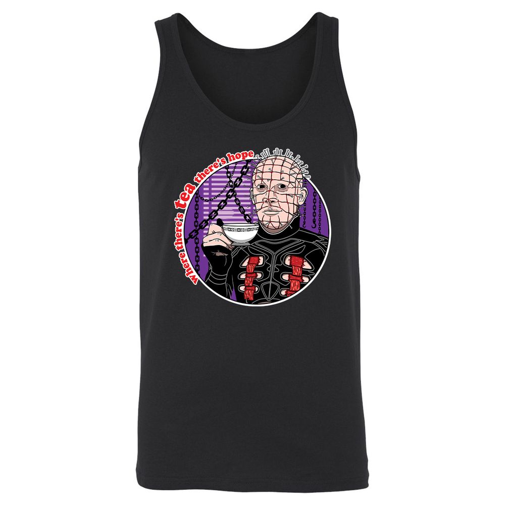 Unisex Jersey Tank - 16PCHLAX - Black - 1