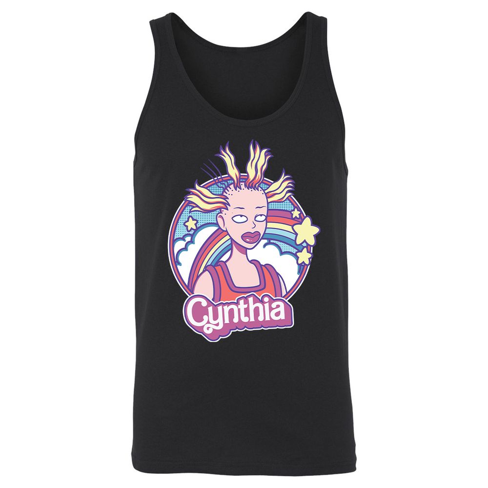 Unisex Jersey Tank - DEMCFSKQ - Black - 1