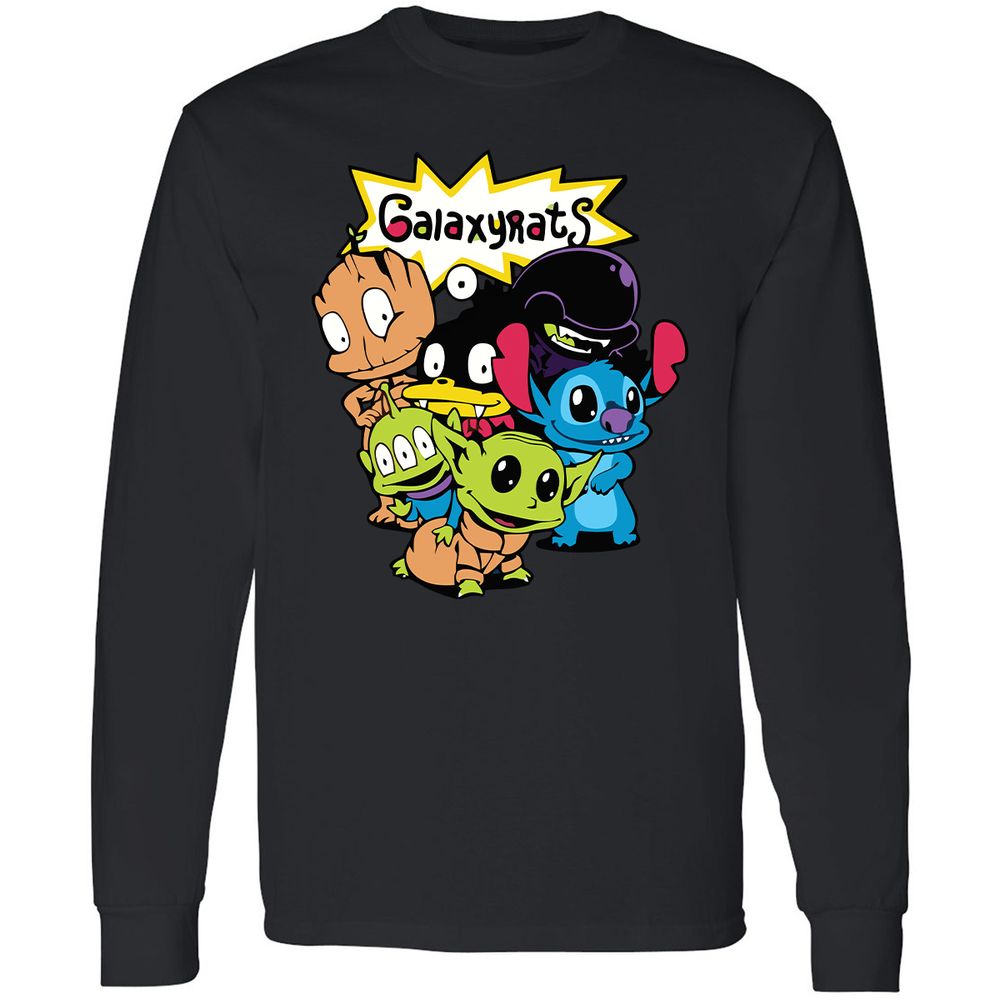 Long Sleeve T-Shirt - 8TAEXTJ3 - Black - 1