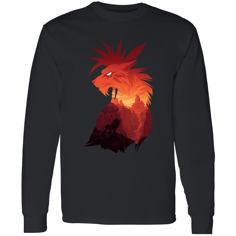 Long Sleeve T-Shirt - 8BLT1LVK - Black - 1