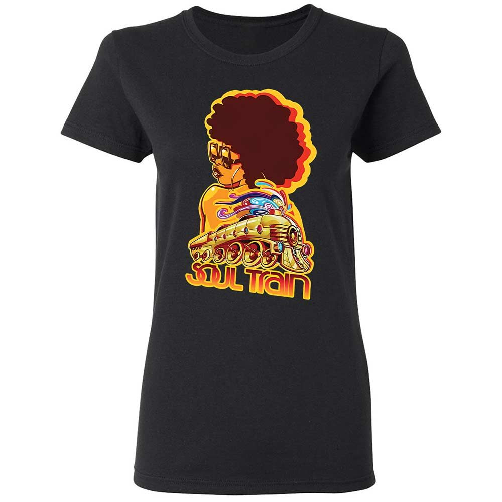 Women's T-Shirt - CNN6UYBH - Black - 1