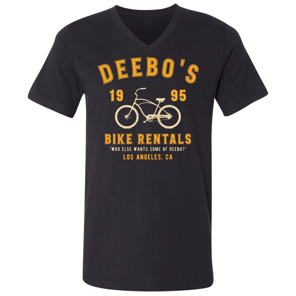 Unisex V-Neck T-Shirt - 5SH31TV4 - Black - 1