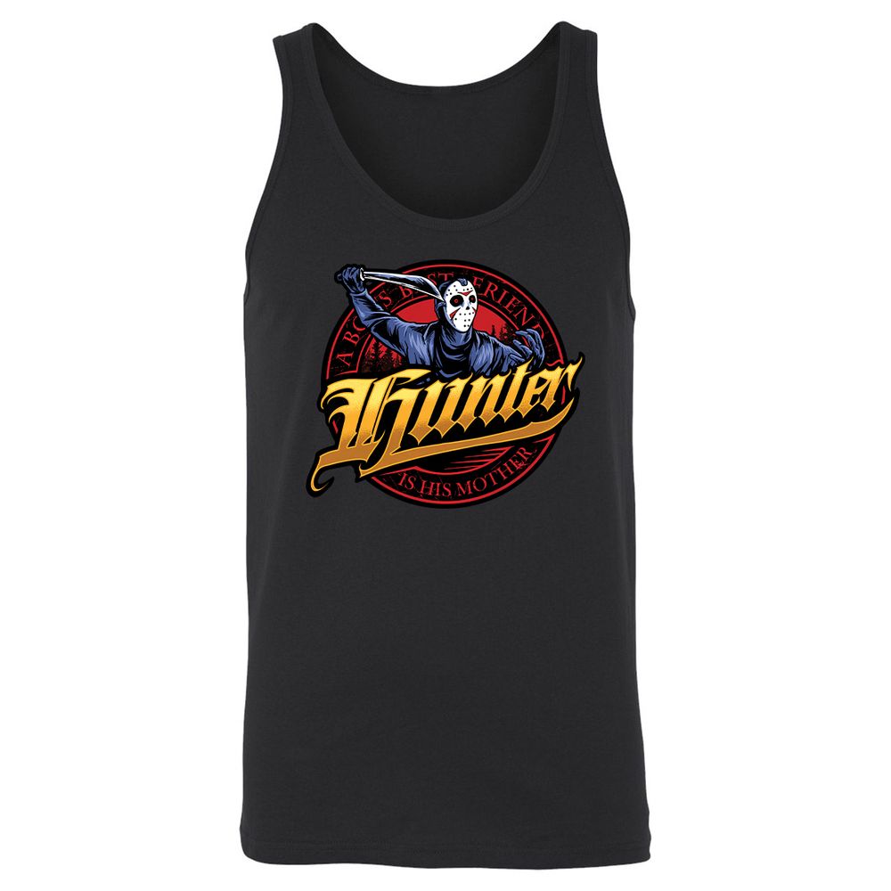 Unisex Jersey Tank - UNJ7XM27 - Black - 1