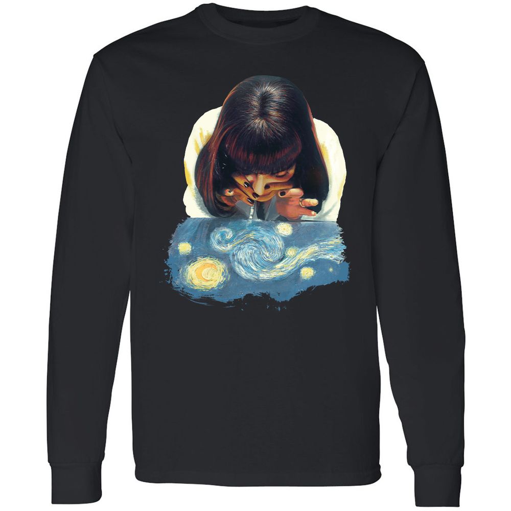 Long Sleeve T-Shirt - ZKT5D44S - Black - 1