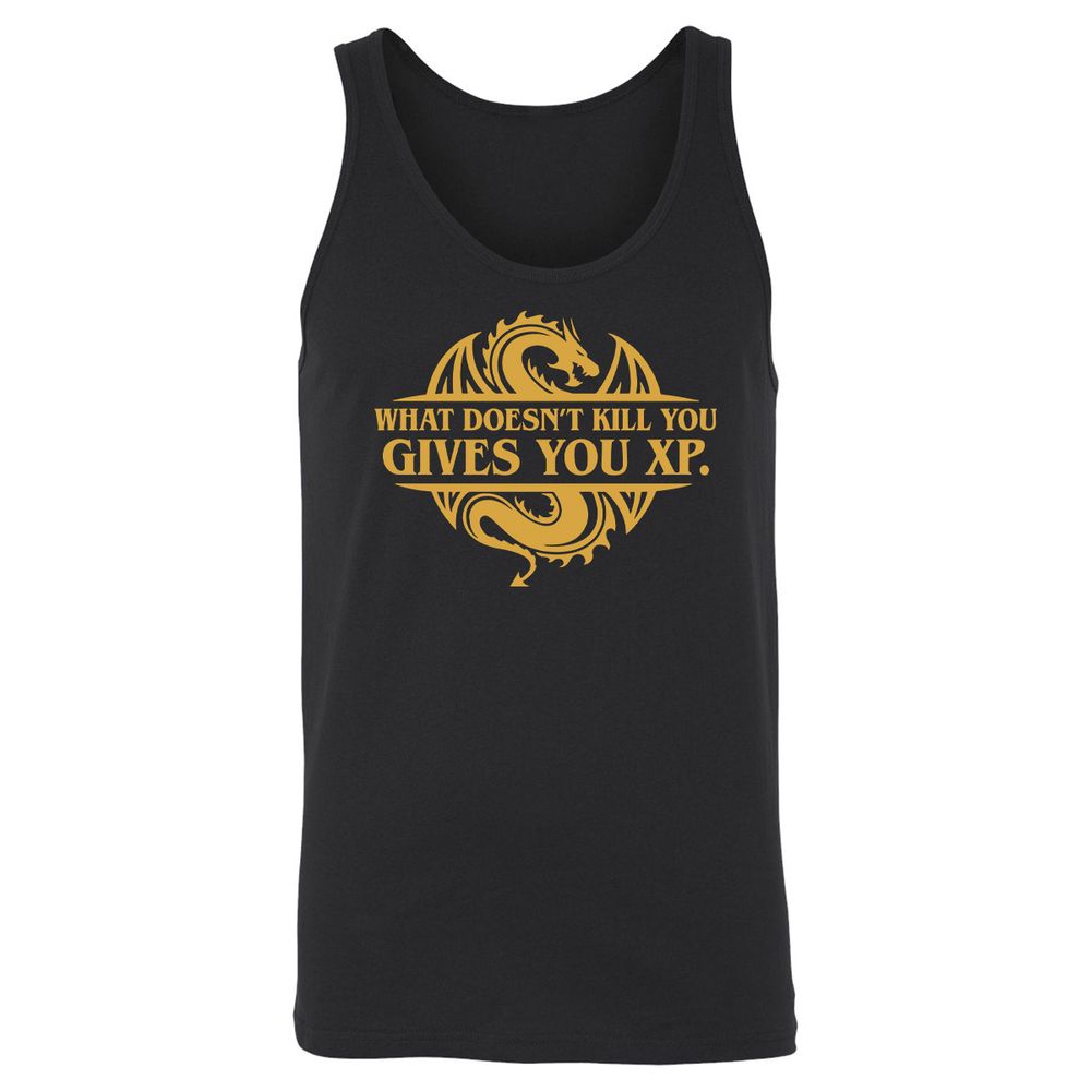 Unisex Jersey Tank - H7UYE7MN - Black - 1