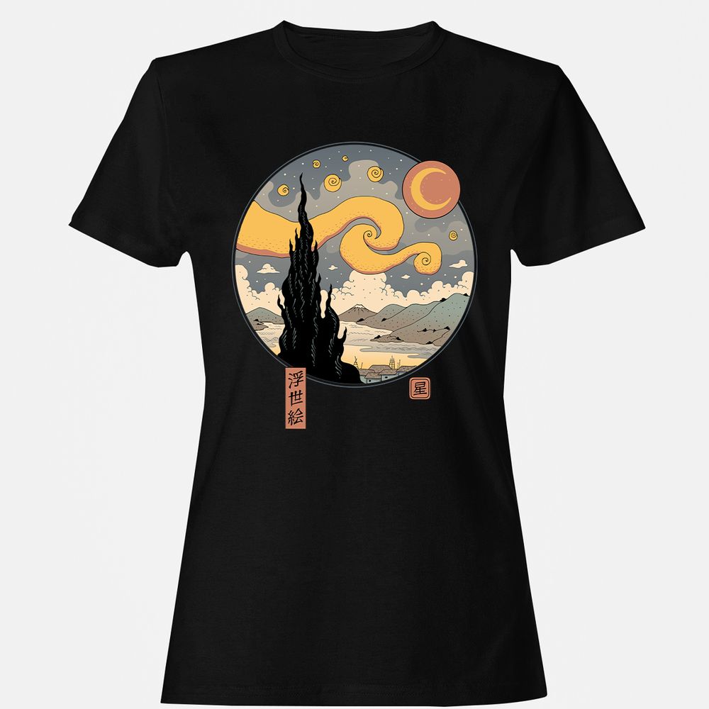 Women's T-Shirt - 5CEGACNE - Black - 1