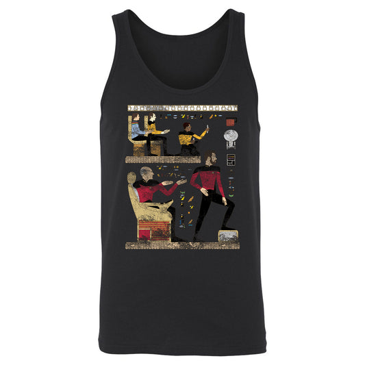 Unisex Jersey Tank - 6VXEZK2F - Black - 1