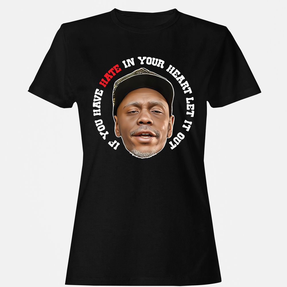 Women's T-Shirt - CLHUT6Y5 - Black - 1