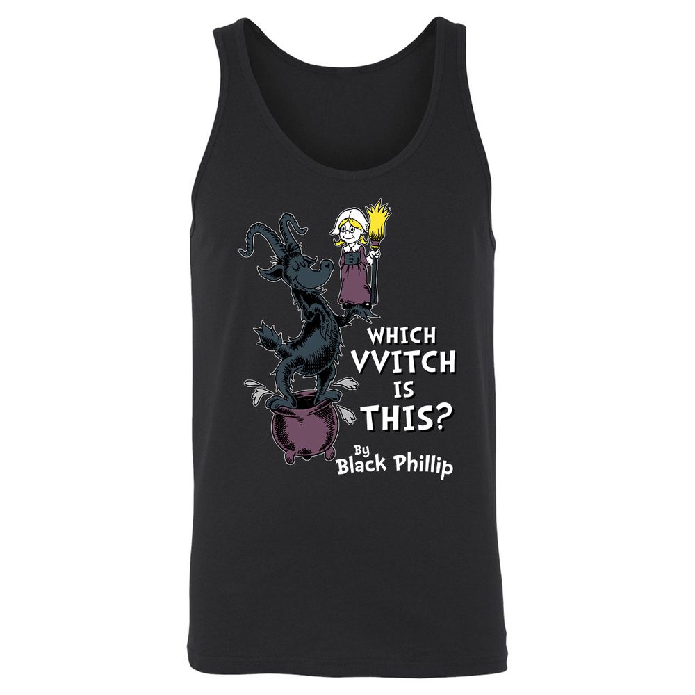 Unisex Jersey Tank - TL5CQH4M - Black - 1