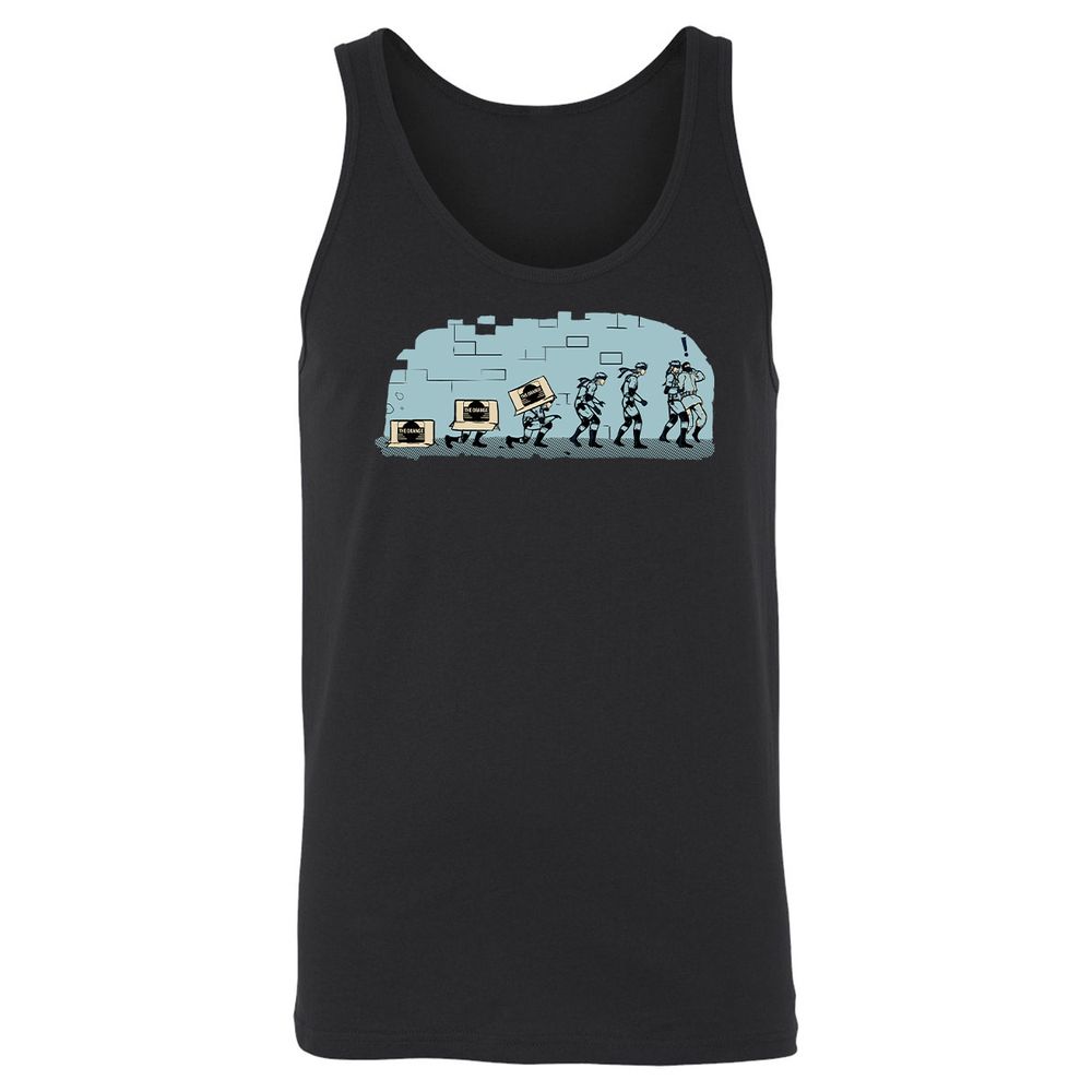 Unisex Jersey Tank - 2PW3EQAC - Black - 1