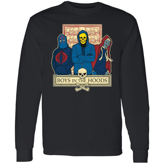 Long Sleeve T-Shirt - YPXUANAA - Black - 1