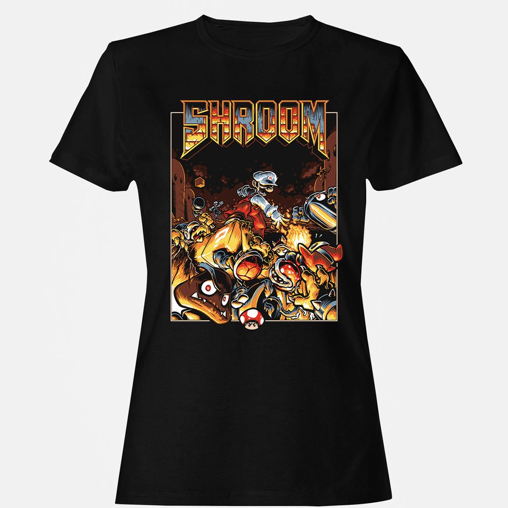 Women's T-Shirt - E51NDWD4 - Black - 1