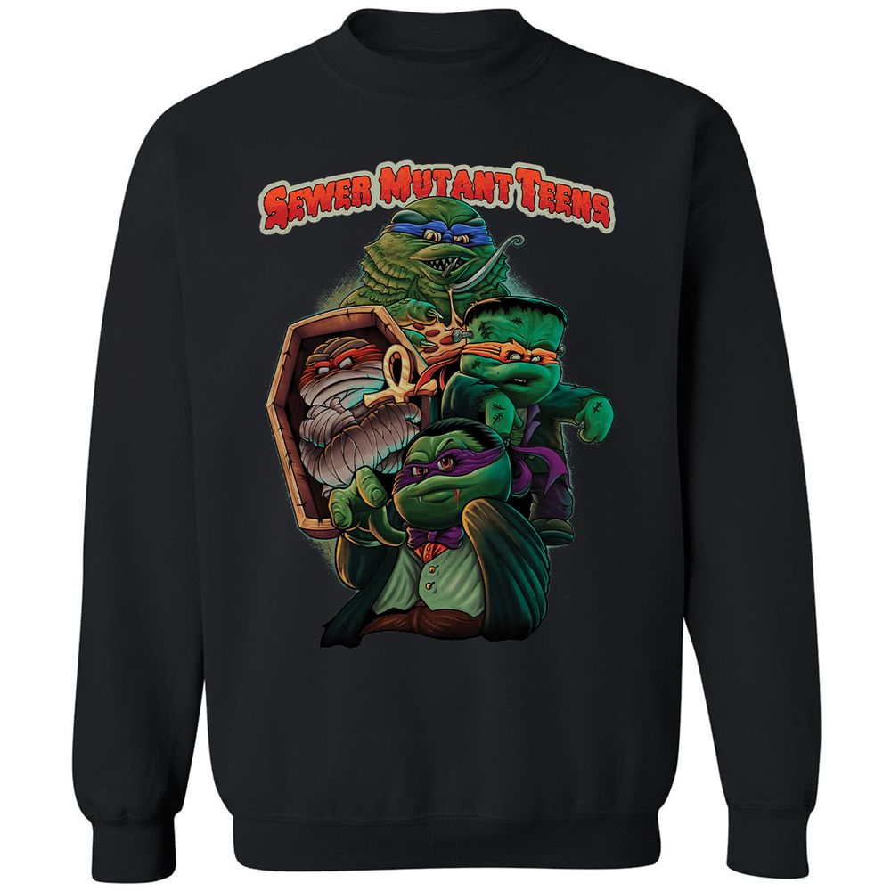 Classic Unisex Sweatshirt - AQM3DPWV - Black - 1
