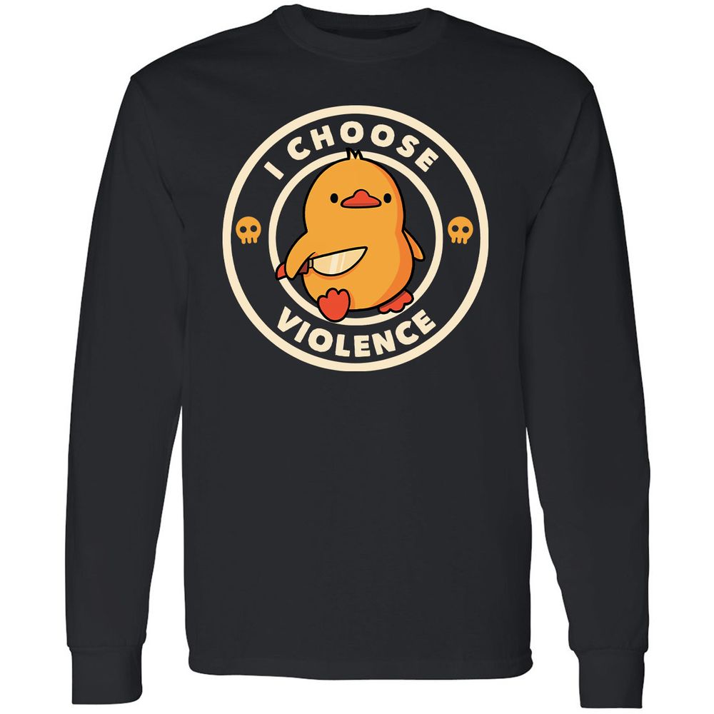 Long Sleeve T-Shirt - HA67HL39 - Black - 1