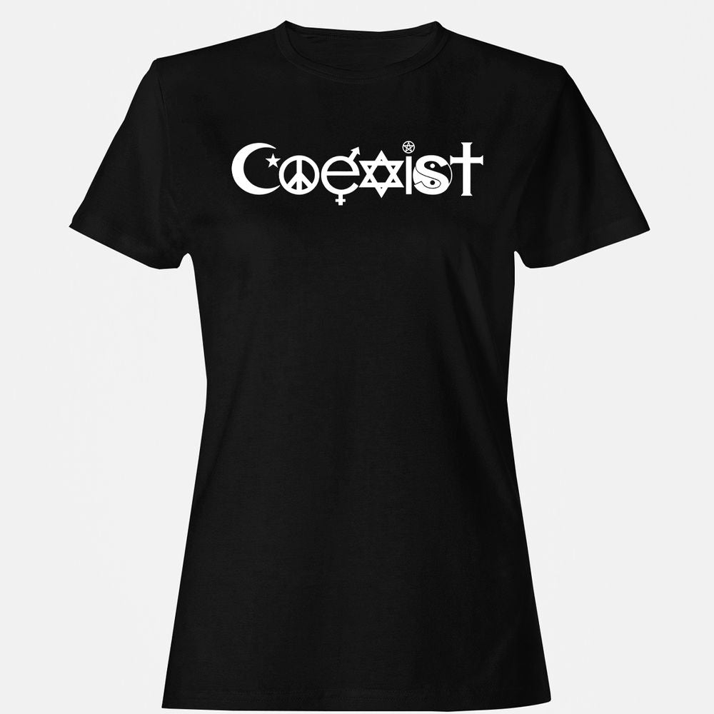Women's T-Shirt - CKJGNZRE - Black - 1