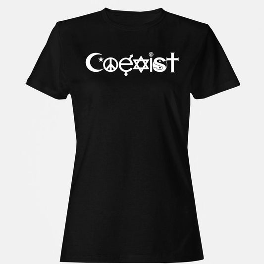 Women's T-Shirt - CKJGNZRE - Black - 1
