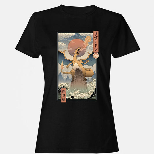 Women's T-Shirt - XNKDT5Y7 - Black - 1