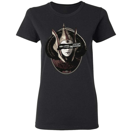 Women's T-Shirt - 7Q61UD7S - Black - 1