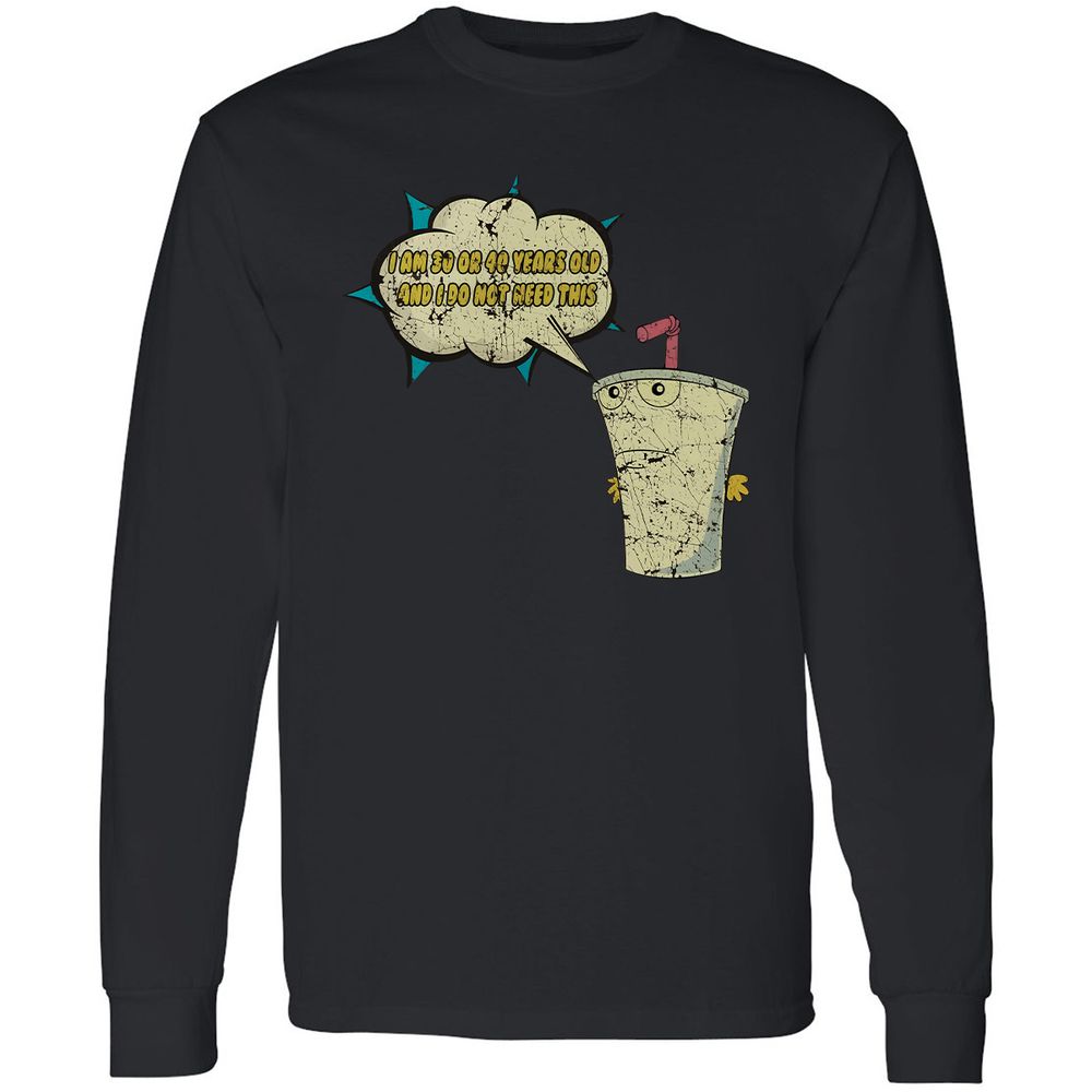 Long Sleeve T-Shirt - 8PQM37F6 - Black - 1