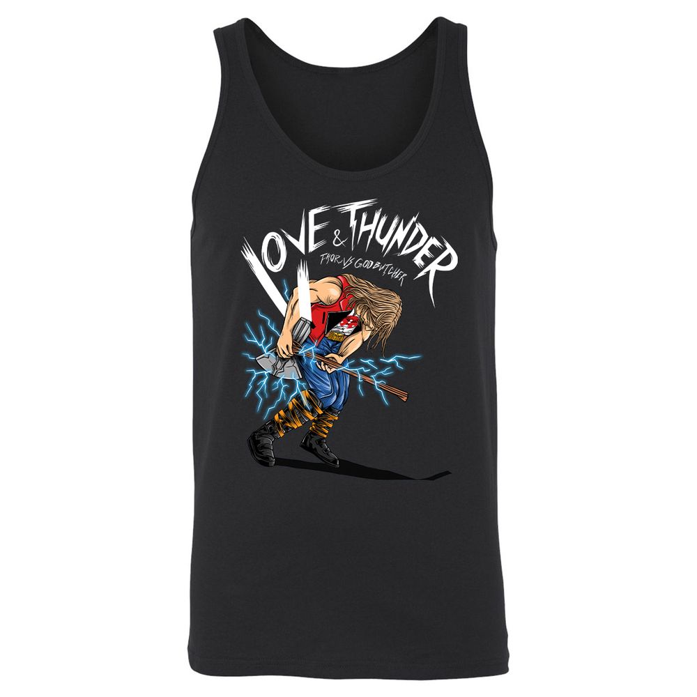 Unisex Jersey Tank - PB4FNK9J - Black - 1