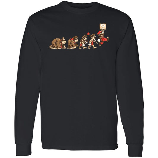 Long Sleeve T-Shirt - NG316HJC - Black - 1