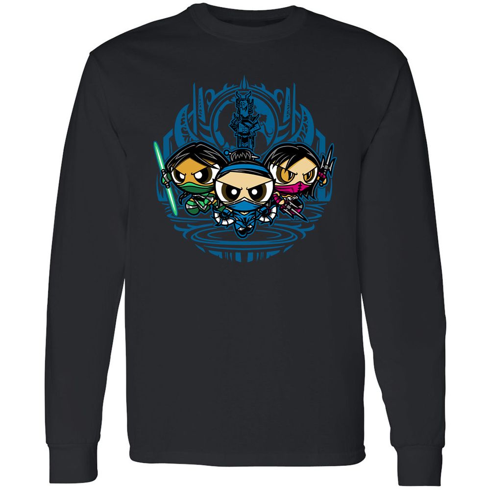 Long Sleeve T-Shirt - B9AT11ZP - Black - 1