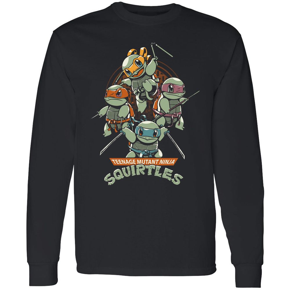 Long Sleeve T-Shirt - CTC92UPQ - Black - 1