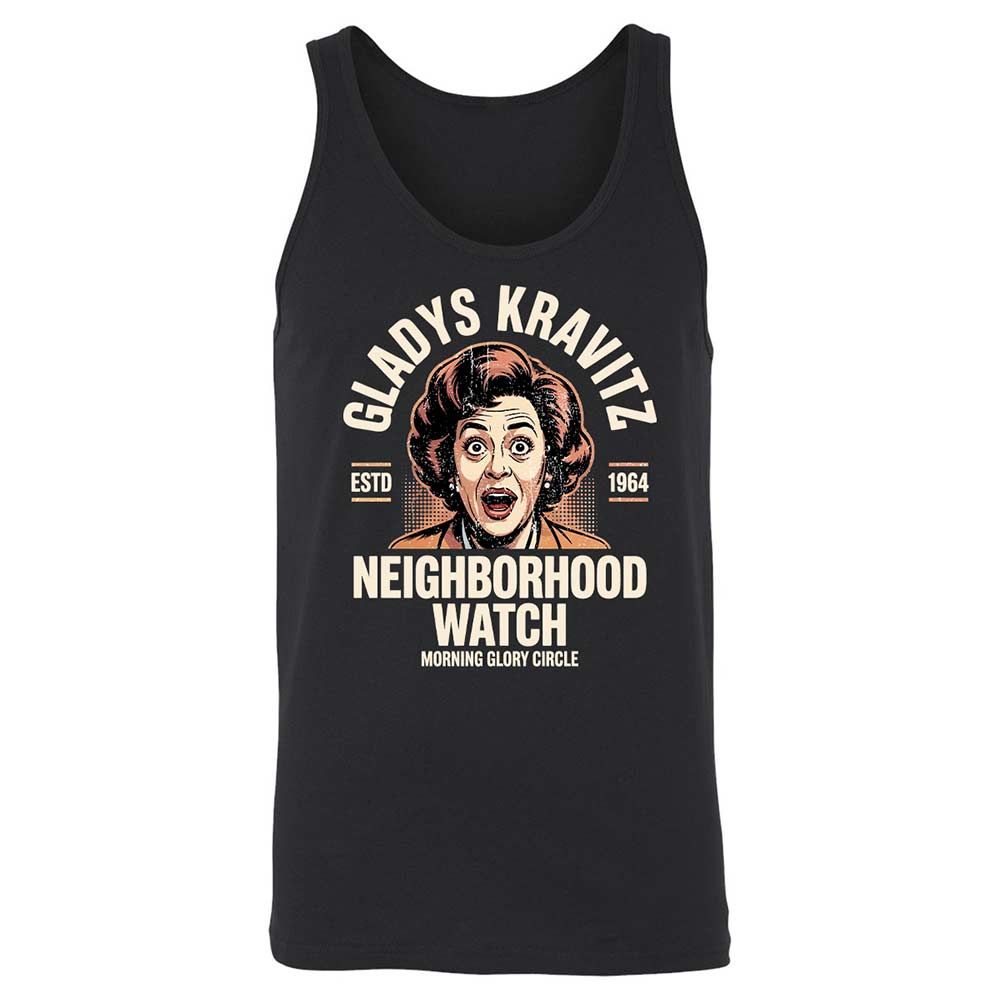 Unisex Jersey Tank - QDAP3KLL - Black - 1