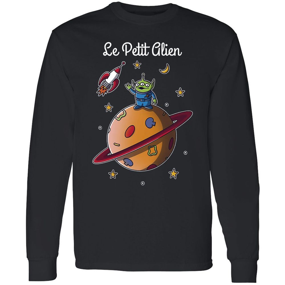 Long Sleeve T-Shirt - 7N58A7PL - Black - 1
