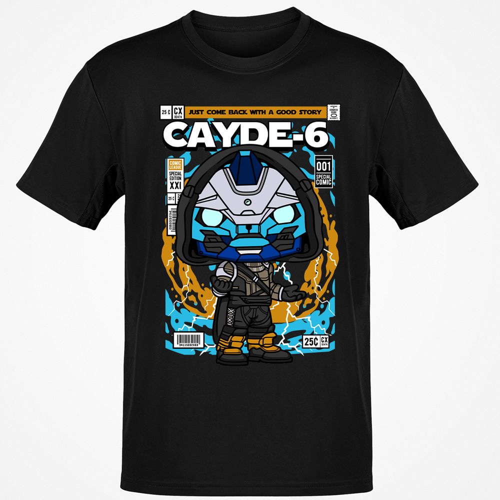 Classic Unisex T-Shirt - P6YCEA4U - Black - 1