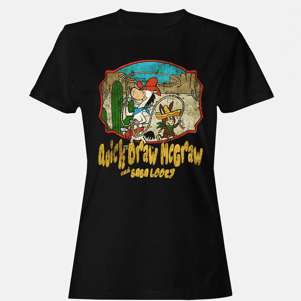 Women's T-Shirt - 97V6STHA - Black - 1