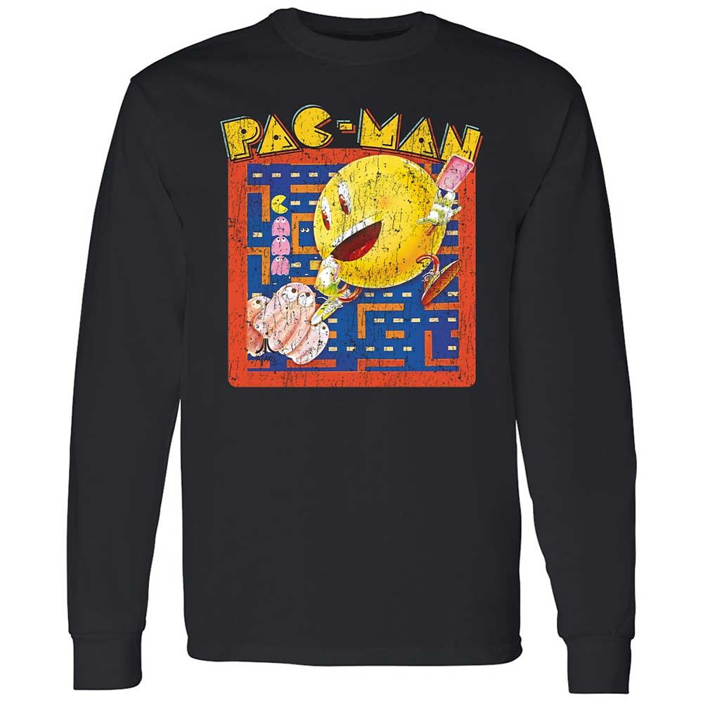 Long Sleeve T-Shirt - C1PC4K6W - Black - 1